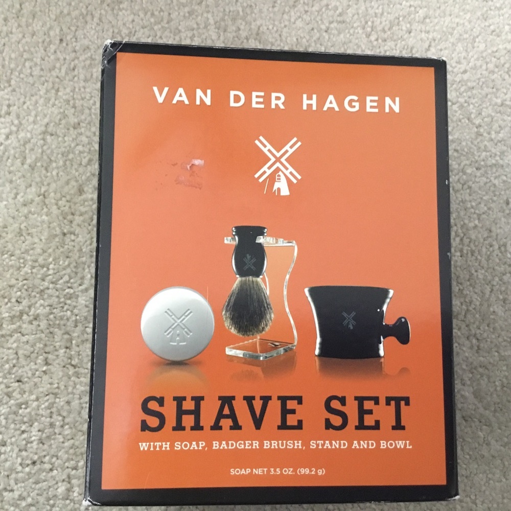 Shave set. Van Der Hagen. New